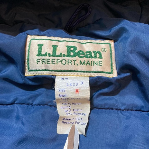 Vintage L.L.Bean hooded parka - Picture 2 of 4